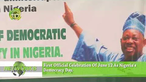 CELEBRATION OF JUNE 12 AS NATIONAL DEMOCRACY DAY AT MKO ABIOLA'S HOUSE IN LAGOS