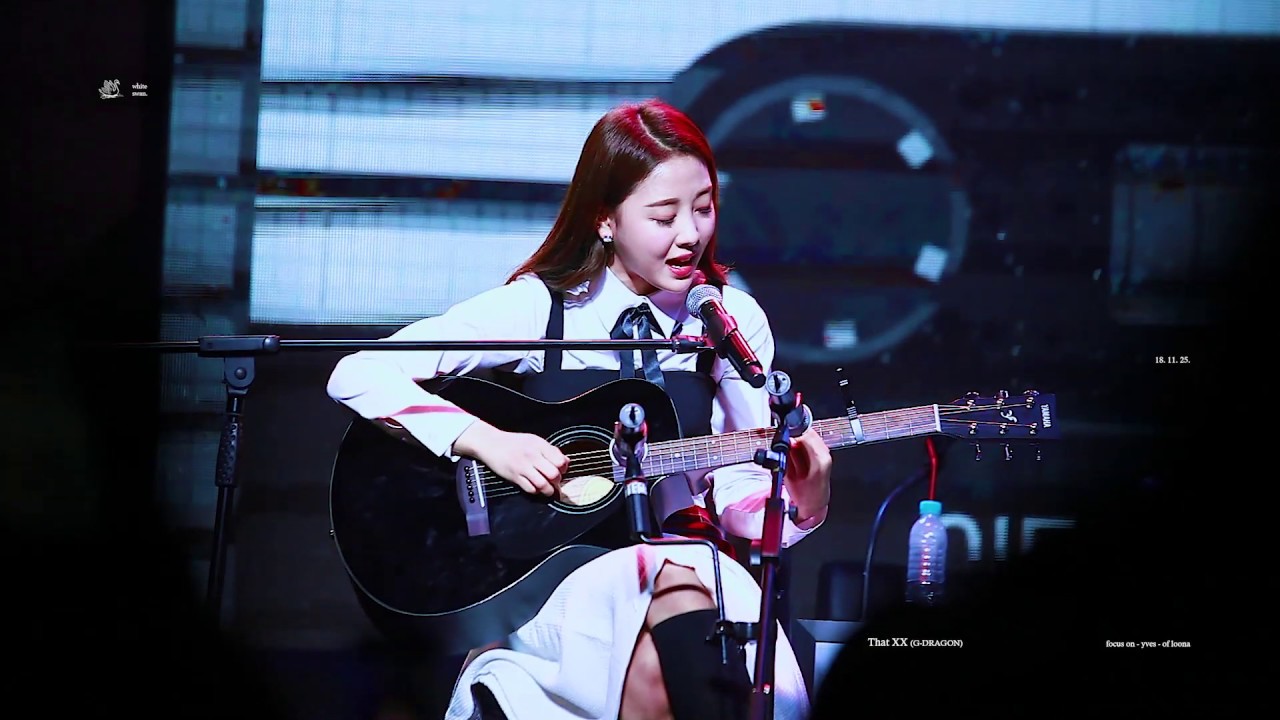 181125 LOONA studio yyxy hertz '이달의소녀yyxy - 그XX(G-Dragon)' 이브 직캠