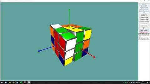 Rubix Cube Simulator | JavaFX