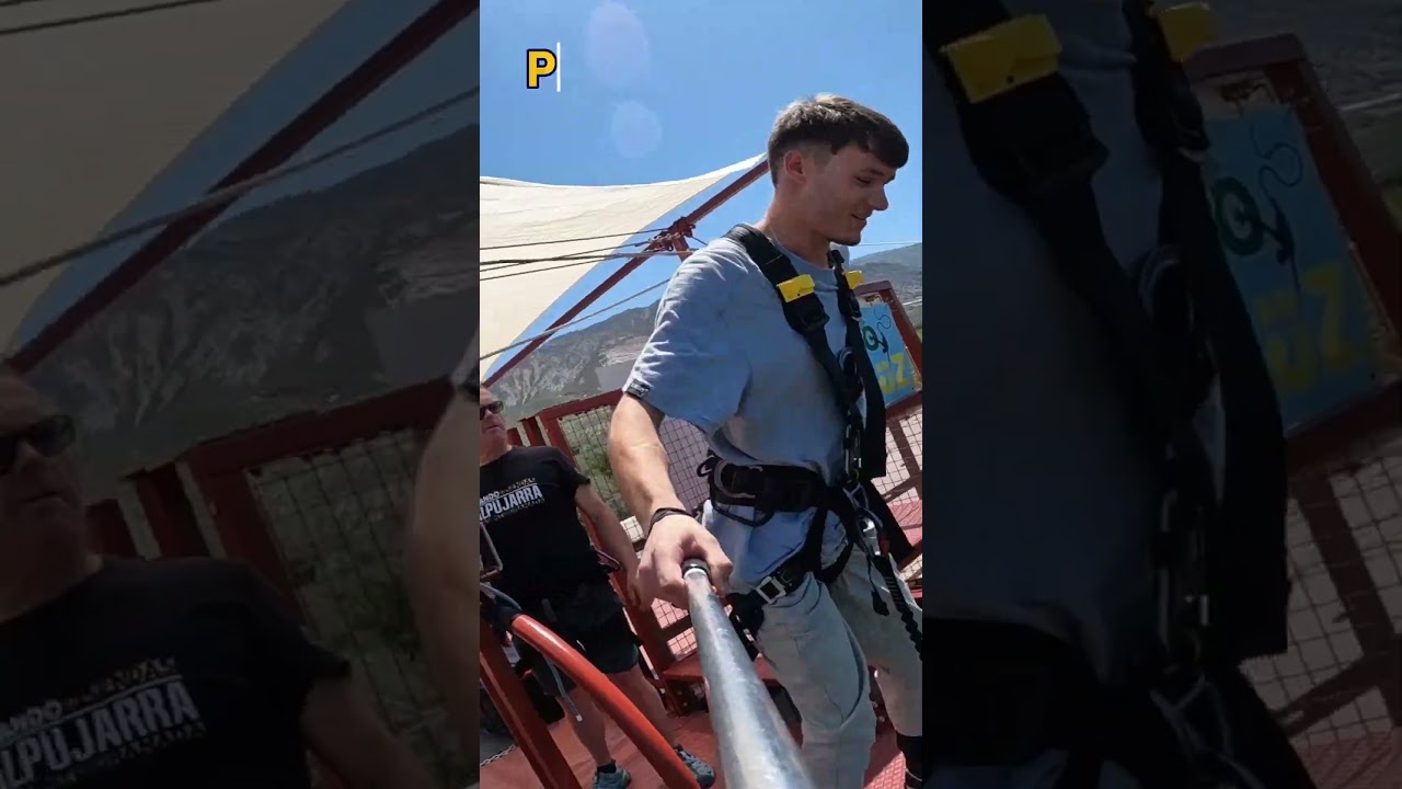 PUENTING DURCAL 😱 | El ÚNICO punto de Bungee Jumping del sur de España!!