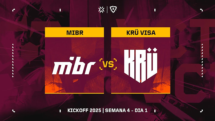 MIBR x KRÜ Visa | VCT Americas Kickoff 2025 | Semana 4 - Dia 1