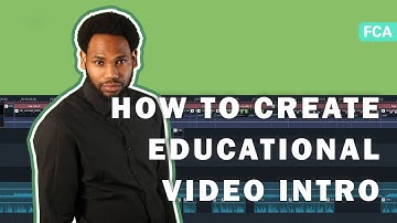 How to Create Educational Video Intro | Filmora Creator Academy