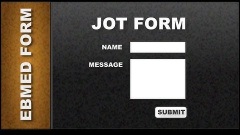 Xara Web Designer 7 Premium - Adding a web form to Xara using Jot Form Lesson 53