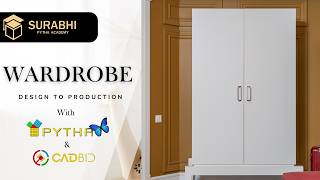 Wardrobe Design to Production | Pytha 3D CAD & CADBID
