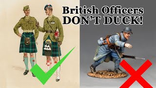 British Officers Don't Duck!