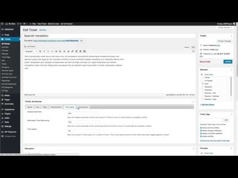 Easy to use, powerful support tickets - WP Ticket Enterprise WordPress Plugin