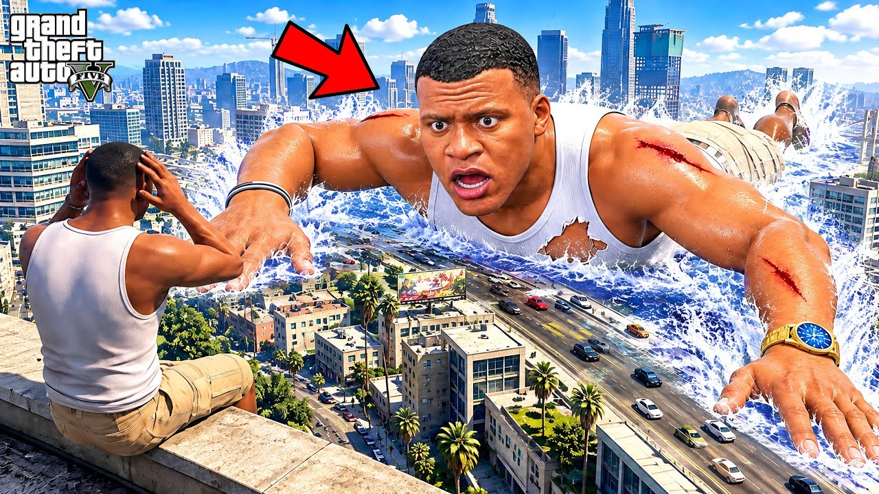Franklin Can SWIM Anywhere in GTA 5 ! in Telugu