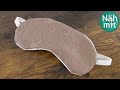 Coole Schlafmaske zum selber Nähen | Upcycling Project | Näh mit mir