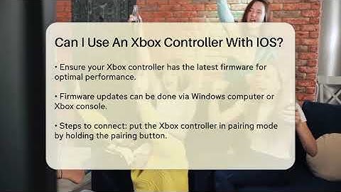 Can I Use An Xbox Controller With IOS? - Video Gamers Vault
