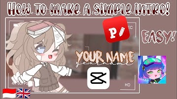 How to make a simple intro! - Gacha club | QueeN CaT