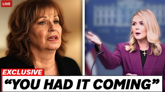 Joy Behar FIRED as Karoline Leavitt EXPOSES Her NASTY Comments!?