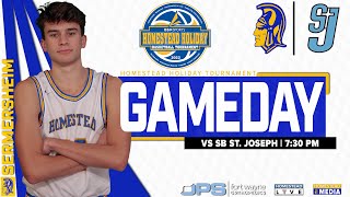 Homestead Holiday Boys Basketball Tournament 2022 | Homestead vs SB St. Joe | 12/28/22 | Fort Wayne