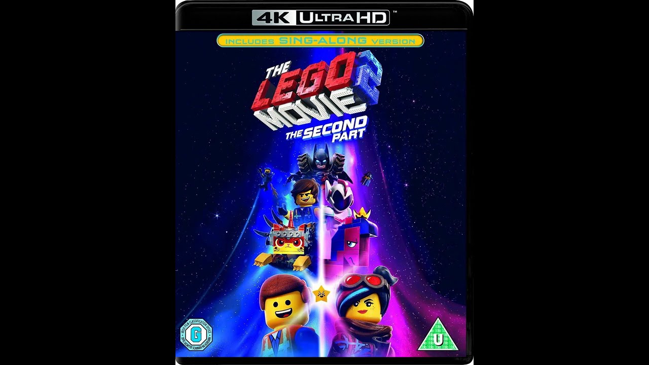 Opening to The Lego Movie 2: The Second Part UK 4K UHD Blu-ray