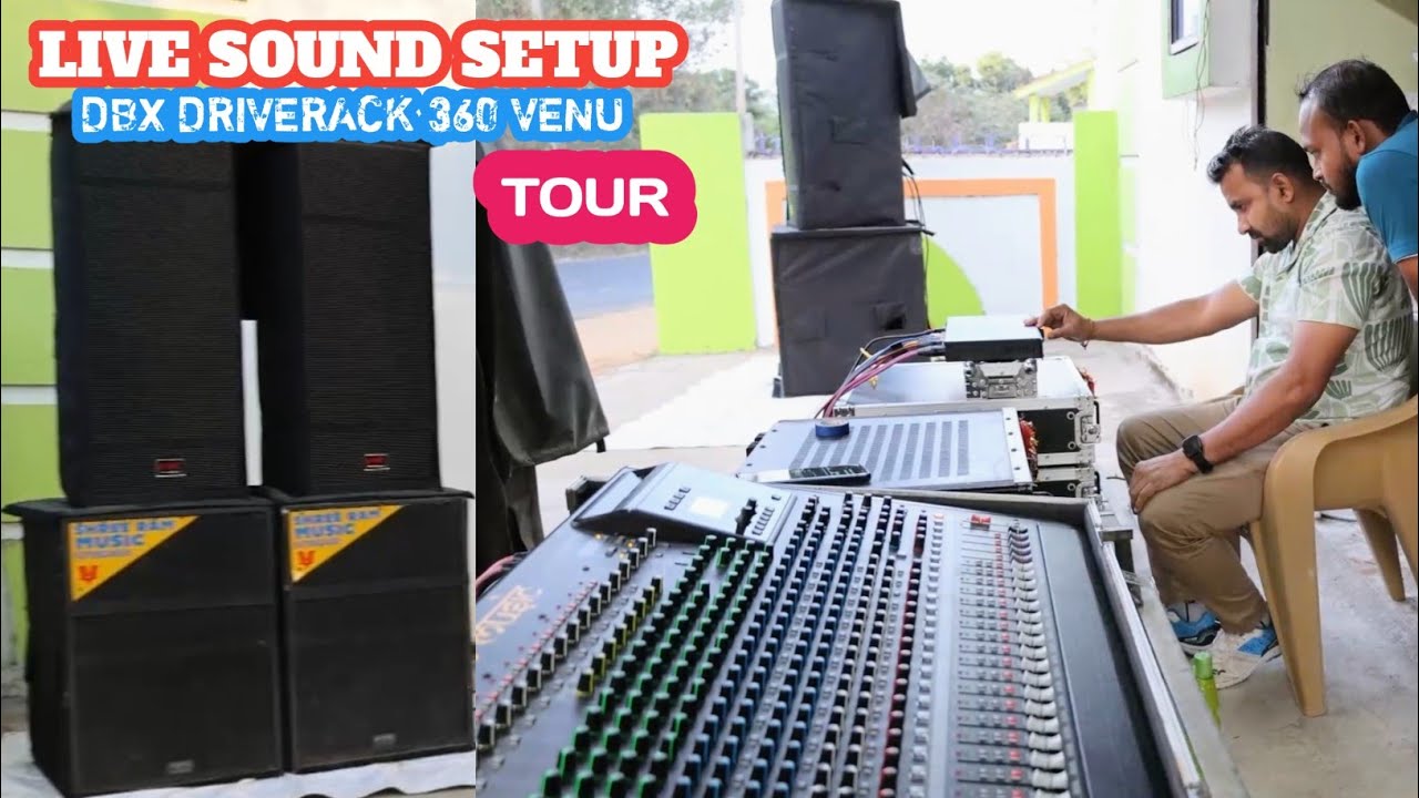 Ultimate Live Sound Setup || DBX DriveRack 360 Settings || Shree Ram Music