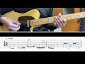[TAB譜] 2人のAnother Twilight(COMPLEX) Guitar riff [ギター]