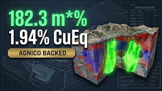 Cascadia Minerals Drops Monster 182.3 m*percent CuEq Intercept & Doubles Carmacks Strike