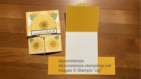 Double Dutch Gate Fold Card Stamping Tutorial Technique Tuesday