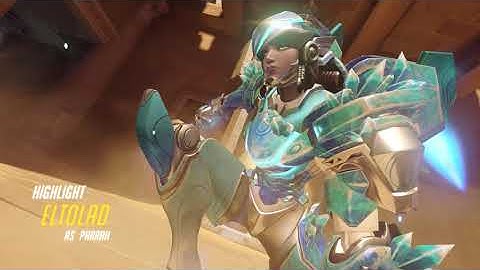 Highlight - Pharah - Temple of Anubis 2020-08-16 - Triple Kill on First Capture Point