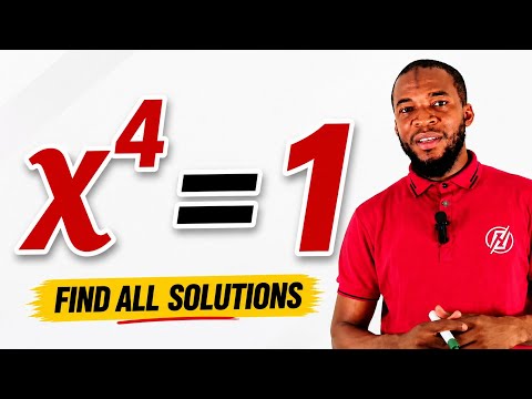 How x⁴=1 should be solved