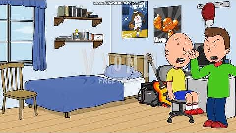 Caillou Creates A Youtube Account/Grounded