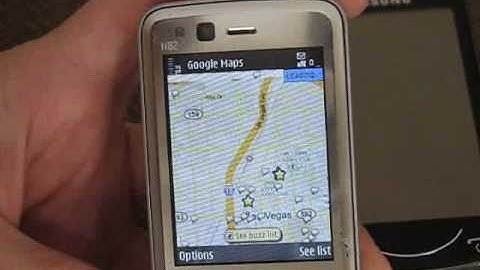 Google Buzz on Mobile Maps (Symbian and WM6.5)