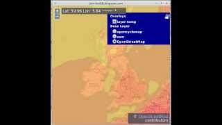 Embed OpenWeatherMap in JavaFX WebView screenshot 4