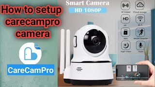 how to setup hd ip camera CareCamepro screenshot 4