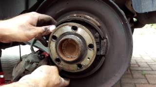 Handbrake Cable and Shoes Replacement Volvo S60 and Others