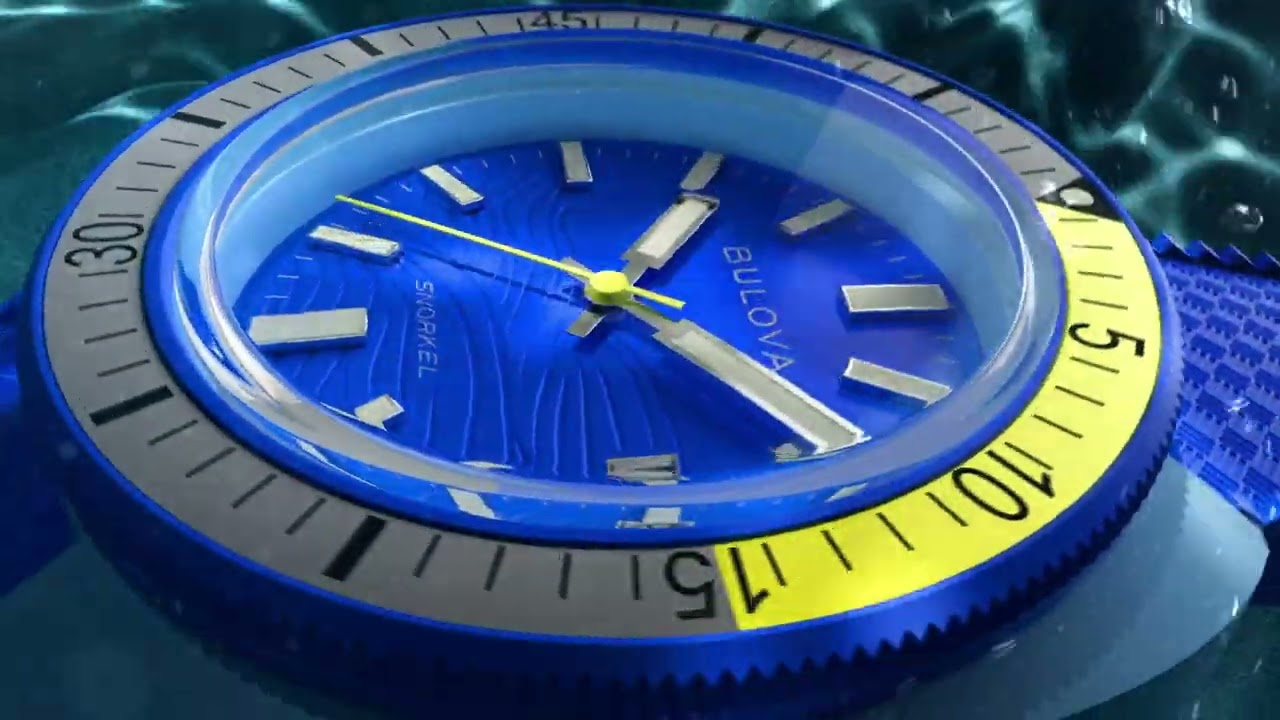 Bulova Snorkel “Blue Tang Fish”