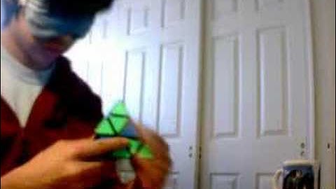 Pyraminx Blindfolded 1:29