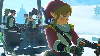 Zonai Santa Sleigh Escort Mission (Christmas Special Challenge) Zelda: Tears of the Kingdom