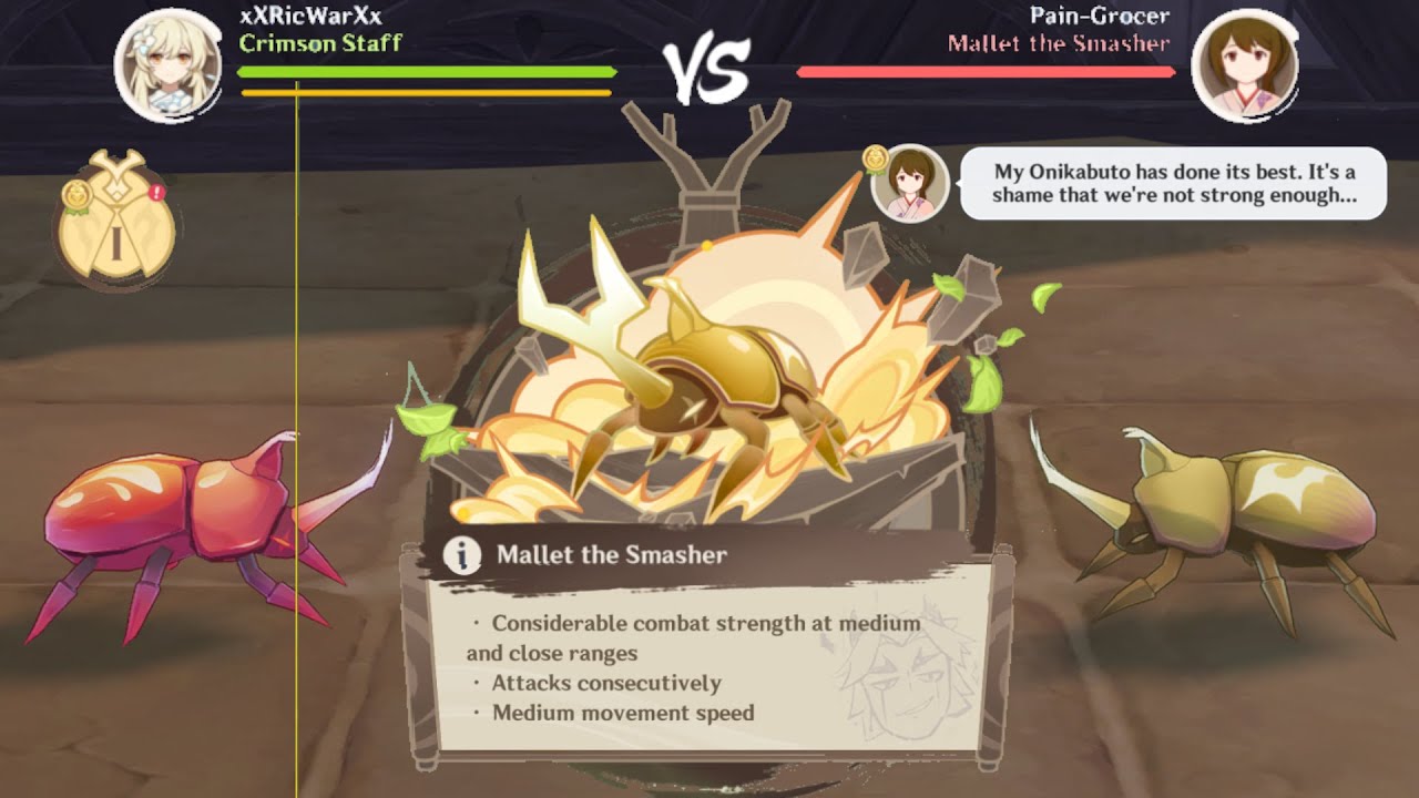 Mallet The Smasher Beetle Brawl Event【Genshin Impact】Day 1 YouTube