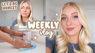 the truth about influencer events & clean with me!  weekly vlog