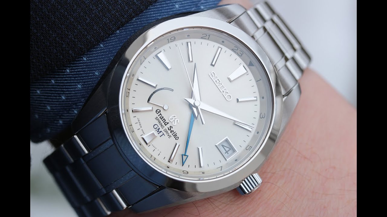 Grand Seiko Spring Drive GMT SBGE005. How second hand flows and more. High  Quality Video! - YouTube