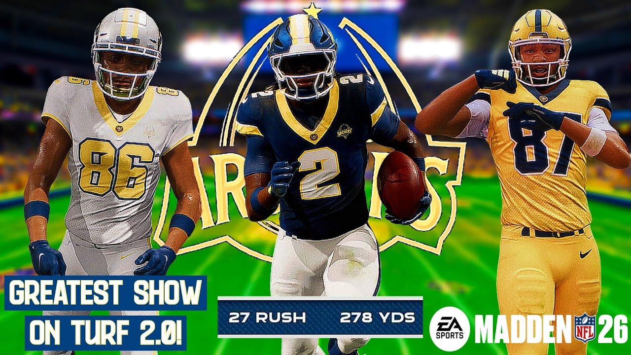 I Brought Football BACK to St.Louis and Tried to Create a NEW Greatest Show on Turf in Madden 26!