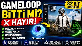 🔥GAMELOOP BİTTİ DİYENLER İZLESİN! | Sıfırdan Temiz Kurulum ve FPS Ayarları ✅