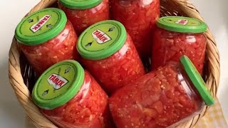 çiğden konserve domates nasıl yapılır
