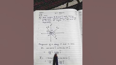question no 3 hc verma chapter 2 vector