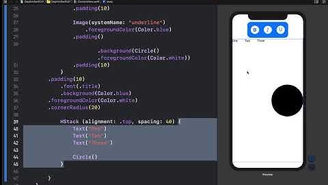Hindi SwiftUI Container View   Detail in HStack   Depth In SwiftUI Tutorial HD