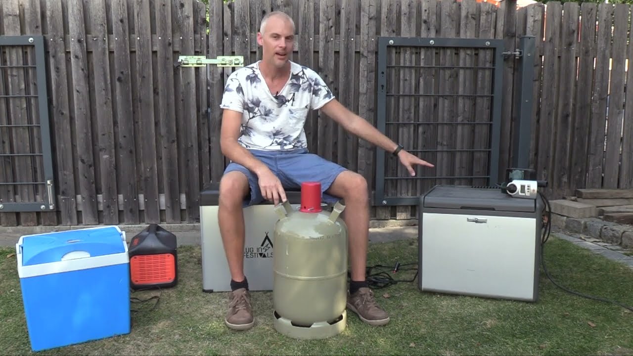 Kompressor Kühlbox im Test + Vergleich mit Absorber Plug in Festivals Kühlbox IceCube