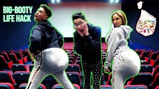 How to sneak snacks into the movies...(big booty life hack) join ace
family & subscribe: http://bit.ly/theacefamily sebas channel:
https://www..co...
