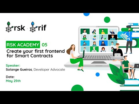 RSK Academy 05: create your first frontend for Smart Contracts