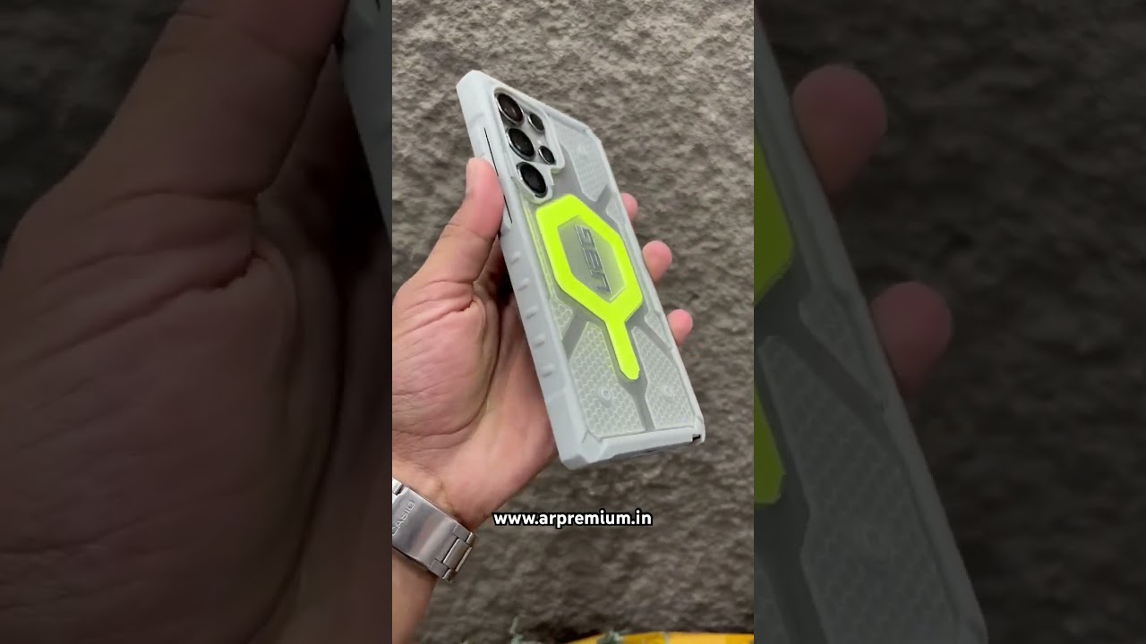 Play the product video for UAG Pathfinder Clear Case for Samsung Galaxy S25 Ultra / 24 Ultra - Magsafe Compatible