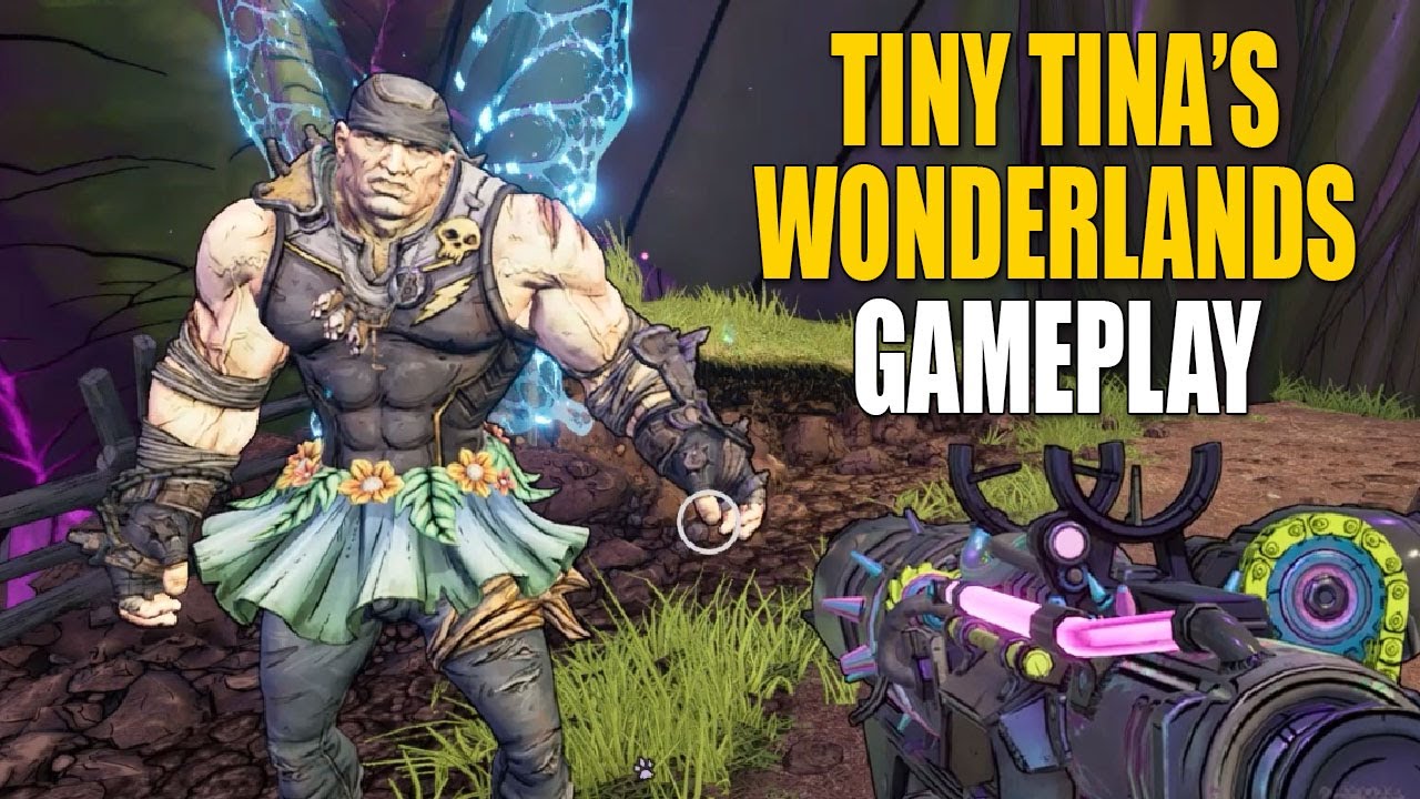 Tiny Tina's Wonderlands: Tangledrift gameplay & boss fight