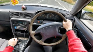 1994 Nissan Cedric Y32 2.0 AT - POV TEST DRIVE видео