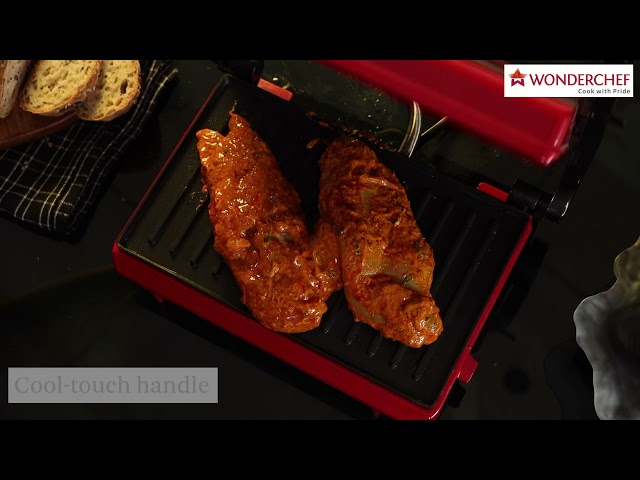 Sanjeev Kapoor Tandoor Mini Plus  Crimson Edge Electric Contact Grill –  Wonderchef