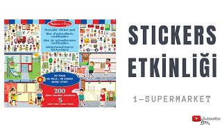 Çocuk videoları / Sticker etkinliği #melissaanddoug #stickeractivity screenshot 4