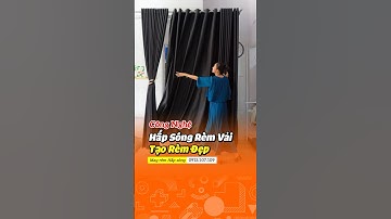 Công nghệ hấp sóng rèm vải tạo rèm đẹp tại tphcm #shortvideo #shorts