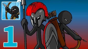 Stick War Legacy  - Gameplay Walkthrough Part 1 Campaign Hard (iOS, Android)