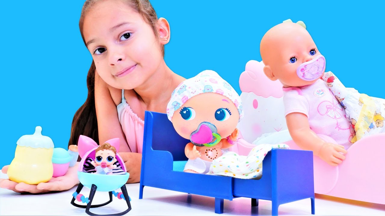 Céntrico Para aumentar Me sorprendió Selin cuida a tres bebés! Videos de niñas. Videos infantiles para niñas en  español - YouTube